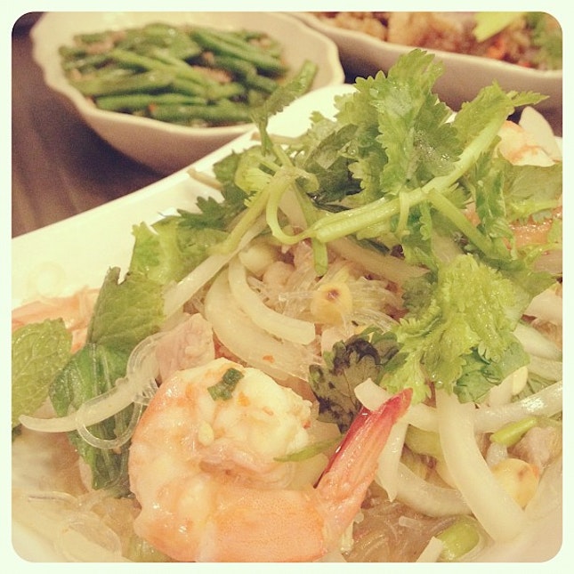 20120828 #latepost Sis treated me to Thai food! 😍 @fuckyeahmitchrocks