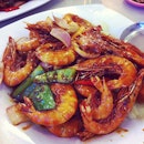 #lunch #fried #prawn #seafood #vietnamesestyle #pohloong #telukintan #perak #malaysia #food #foodie #foodstagram #instafood