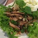Probably the best roast pork salad I've had in my life.