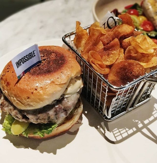 Finally tried the impossible burger!!