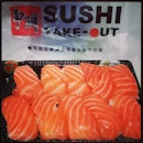 Salmon Sushi #Japanesefood #yummy #sushi #salmon