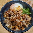Hot Spring Egg & Char Siu Rice Bowl ($4.50)