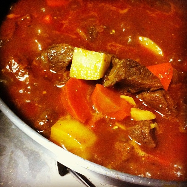 #beefgoulash in the house..