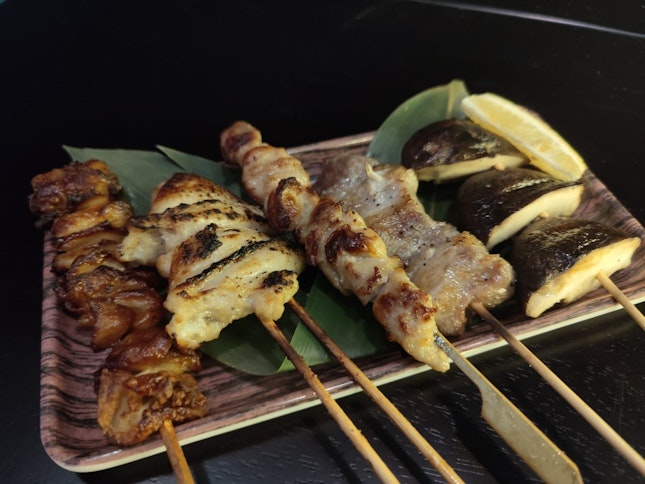 For 1-for-1 5 Kind of Yakitori (save ~$20)
