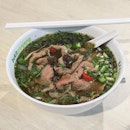 Pho with Beef Steak Slices from Saigon Food Street (Trekking Up the Bukit Panjang Part 9)The pho was slurpy and smooth which comes with generous amounts of beef slices that was tender in a bowl of intensively flavoured broth!