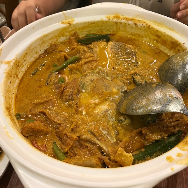 Curry Fish Head ($28)