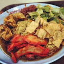 Last meal in Singapore- vegetarian wantan mee from "8 Immortals" stall. 👍 April 2 2012. #sunplaza #sembawang #kopitiam #singapore #foodporn