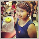 I'm #HAPPY like my #dunkindonut #donut ^^ #asiangirl #food #dessert #love #smile