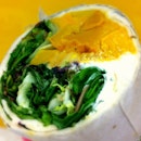 Pumpkin And Spinach Wrap From Sumo Salad. #ifeelsohealthy 