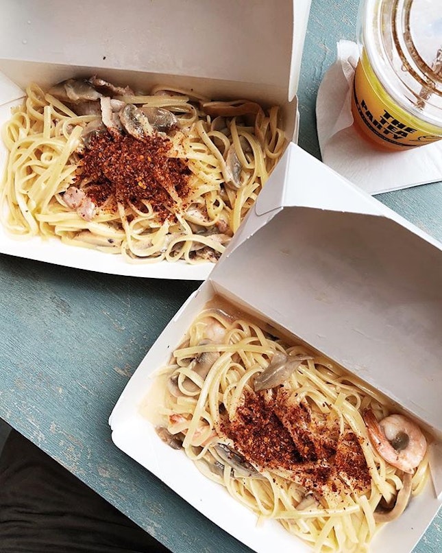 not the best pastas, but no complaints since it’s 50% discount for nus students.