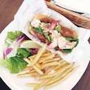 They see me rollin' they hatin' 
Trying out Swensen's new menu today- the Lobster roll!