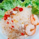 Thai Vemiceilli Salad with Seafood | $6