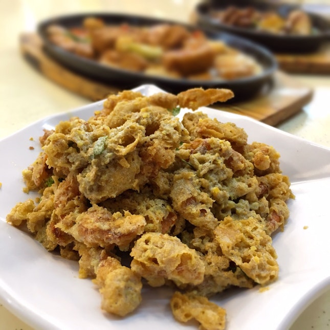 Salted Egg Soft shell Crab