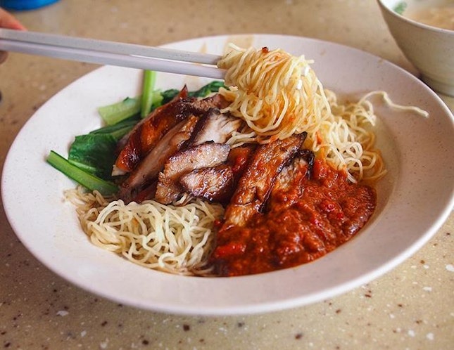 Char Siew Noodle ($3)