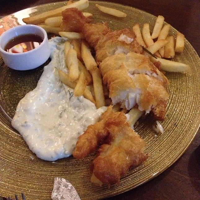 Fish and chip.