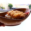 Japanese Tonkatsu Curry by the Singapore River.