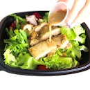 This Roast Chicken Salad drizzled with Soy Sesame dressing is from… KFC!