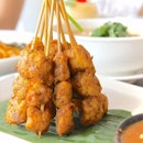 These Satay are actually vegetarian.