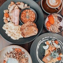 Weekend brunching across the border at one of the more successful cafes in JB.