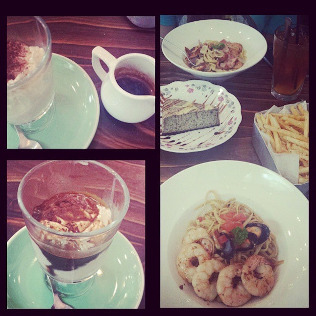 lunch date with @co_ryza #habitat #affogato #burpple #lunch
