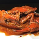 Chilli Crab In Indian Restaurant 