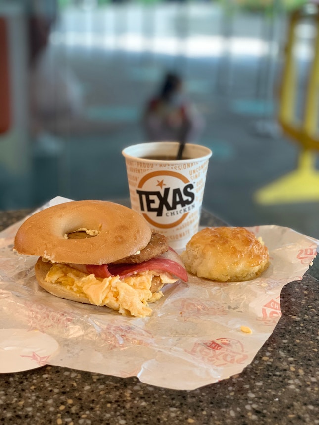 Texas chicken breakfast