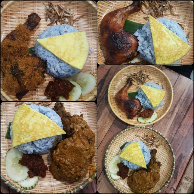 Butterfly Or Blue Pea Nasi Lemak