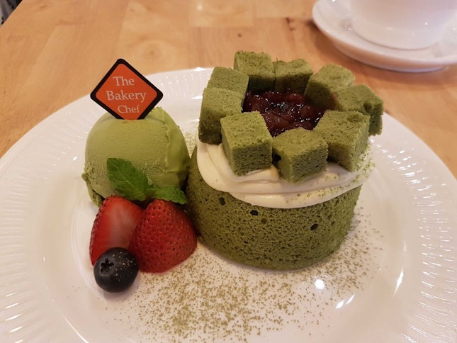 Green Forest (Matcha) Lava Cake