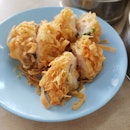 Minced Fishcake With Fried Noodles