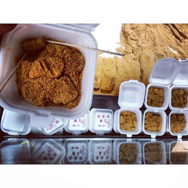 was told this granny has been making this awesome snacks for the best part of her life.