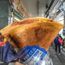 a crepe kind of morning 
another must have here in at pratunam - the roadside crepe.