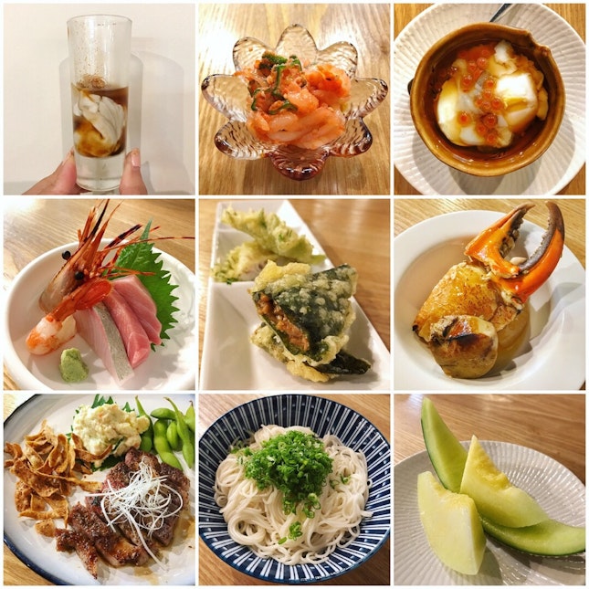 An Omakase Dinner Featuring Premium Ingredients