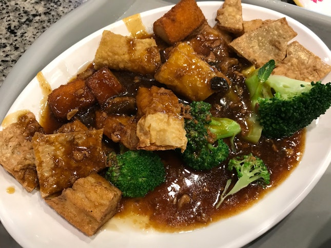 Fried Yong Tofu