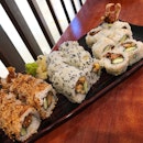 Ebi Fry Maki, Tamago Unagi Maki & Soft Shell Crab Maki @FishMartSakuraya | 154 West Coast Road | West Coast Plaza  #B1-50.