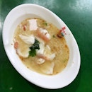 Red Grouper Fish Slice Porridge @ Quan Xiang Fish Porridge 泉香鱼口粥 | 51 Upper Bukit Timah Road | Bukit Timah Market & Food Centre #02-146.