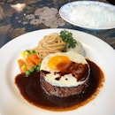 Hamburges Steak Set @MaMaison.Singapore | 370 Alexandra Road | Anchorpoint #01-12.