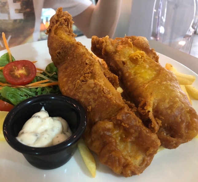 Beer Battered Fish And Chips