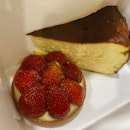 Strawberry Tart & Burnt Cheesecake