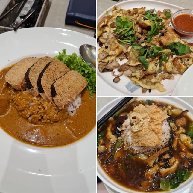 Nanyang Curry Beancurd + Orh Luak + Lion's Mane Thick Broth Rice