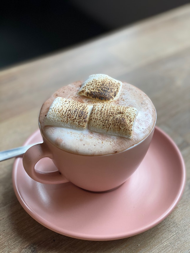 Nutella Hot Choco With Marshmallow $6.50