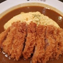 Pork cutlet omelette curry - $16.90++!