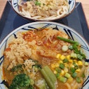 Pork udon in spicy miso soup ($11.90) & Beef udon in bonito broth ($11.90)!