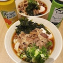 Sanuki beef egg udon + drink (burpple beyond: $13)!