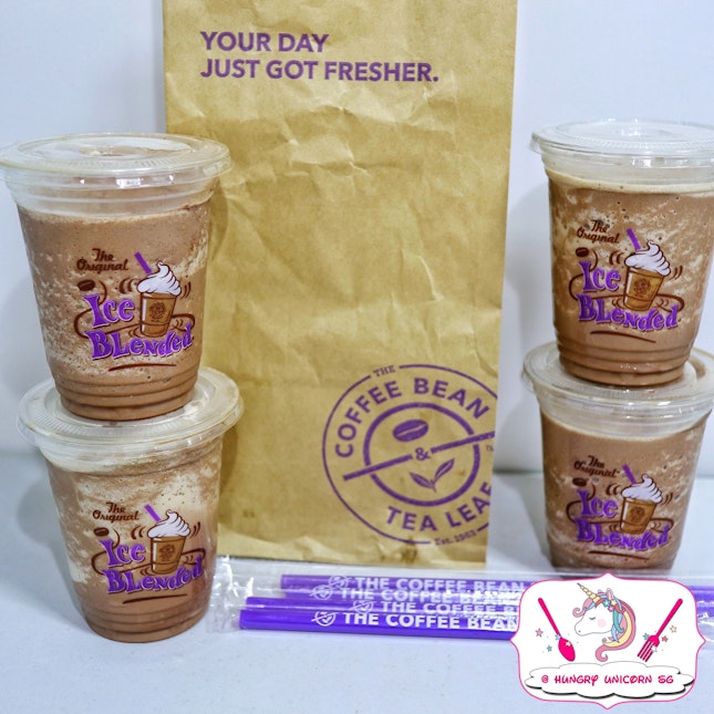 The Original Mocha Ice Blended / Pure Dark Chocolate Ice Blended