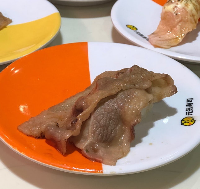 Seared Sukiyaki Beef ($1.90)