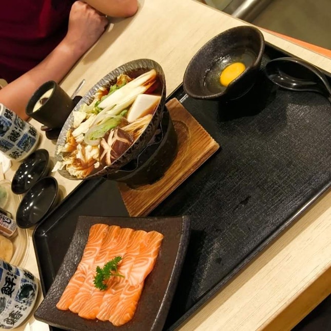 Salmon Sukiyaki <$20