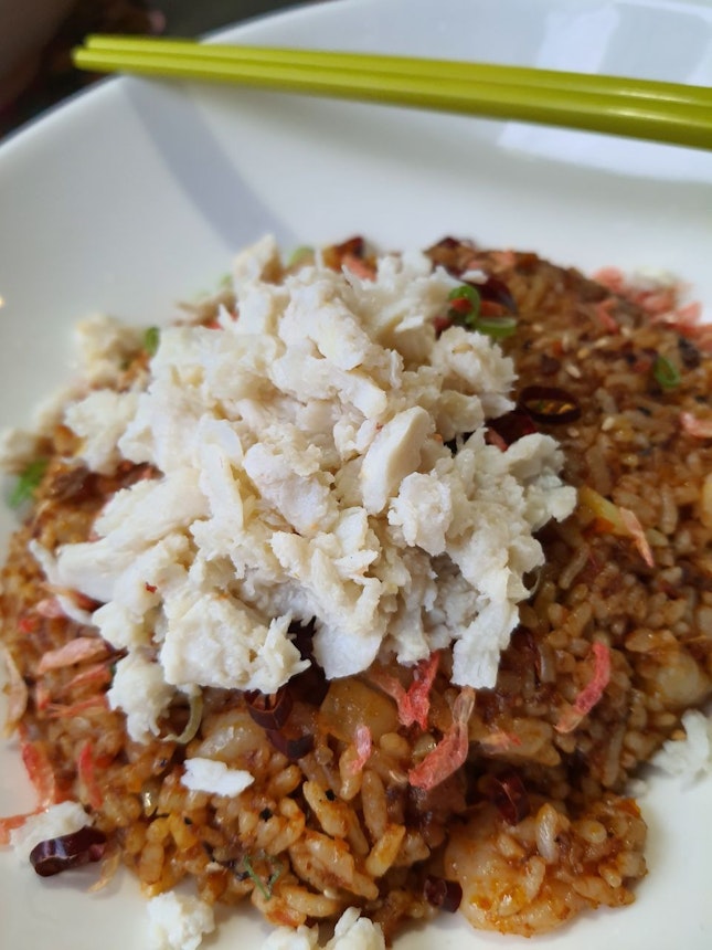 crab meat rice $25