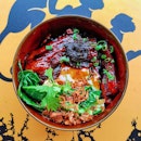$6.50+ Daily Special Lunch 11am ~ 4pm only at [Revamp Kitchen Bar] Everyday different Ricebowl 2 out of 5 @revamp_kitchenbar
.