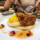 Pancakes with Fried Chicken ($16.80++)