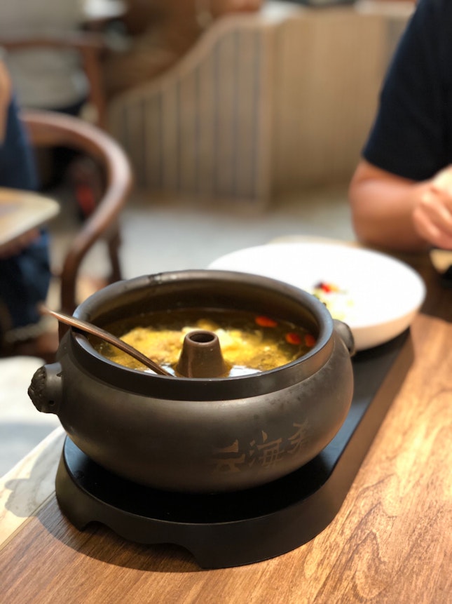 Steam Pot Chicken Soup